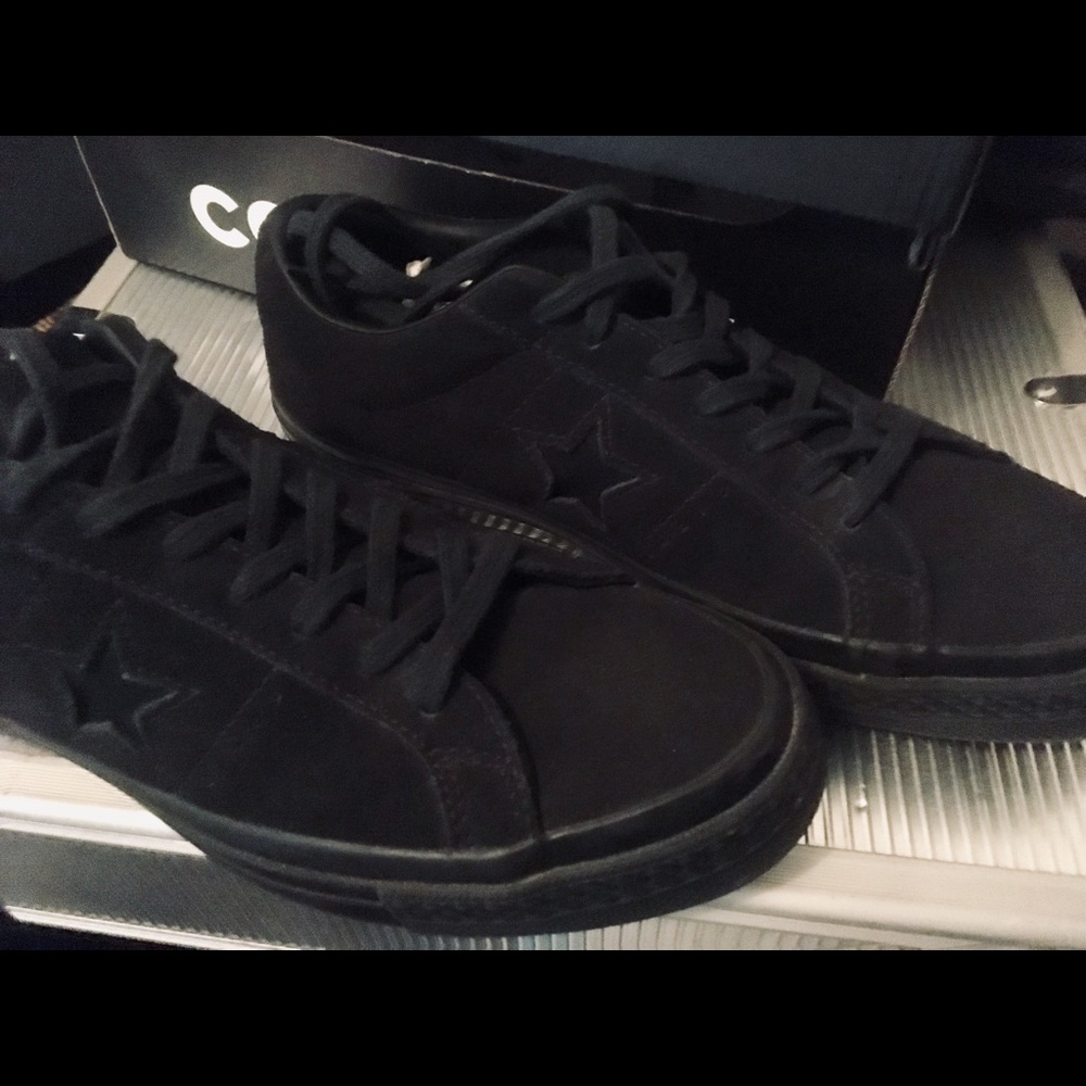 Converse One Stars - All Black Great Cond Men’s 8